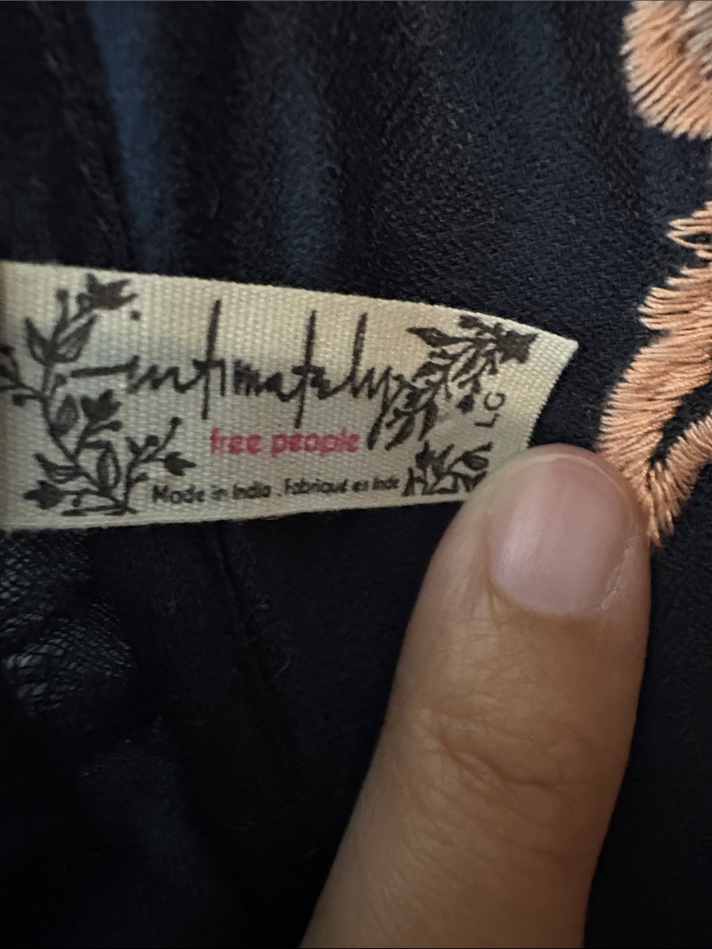 Free People Aida Embroidered Slip Dress - Picture 2 of 3